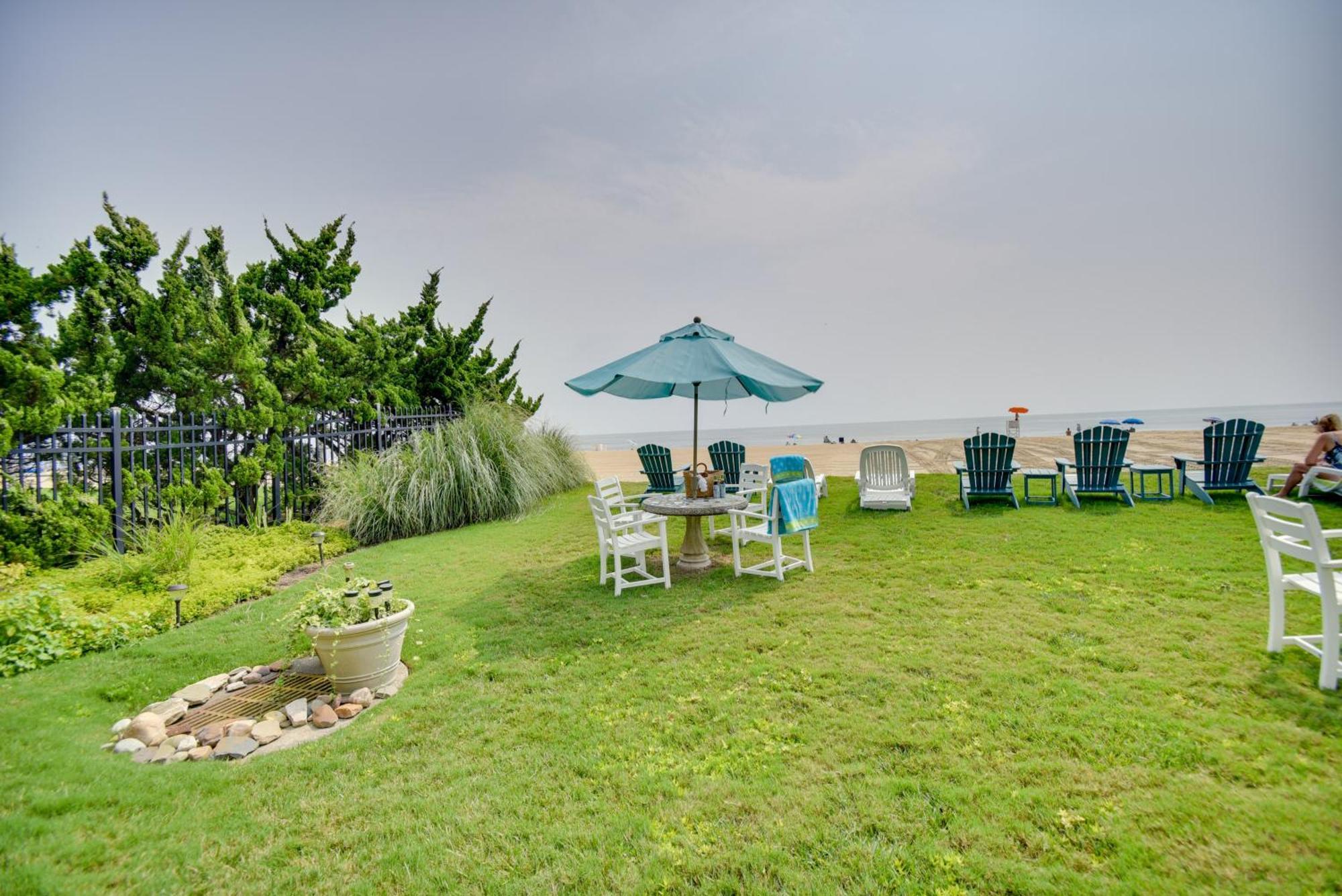 Chic Virginia Beach Retreat - Pool, Steps To Beach Buitenkant foto